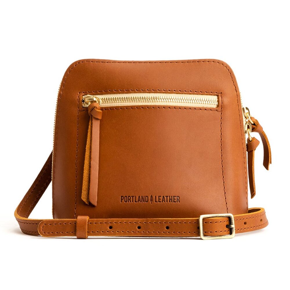 The Luna Crossbody Bag - Honey / Petite